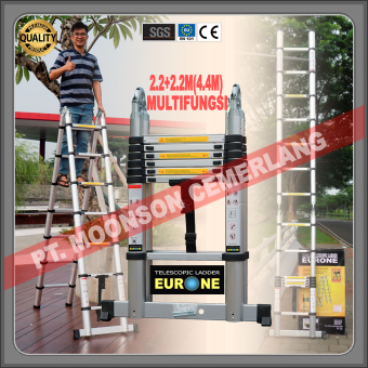 Tangga Lipat Teleskopik 4,4M