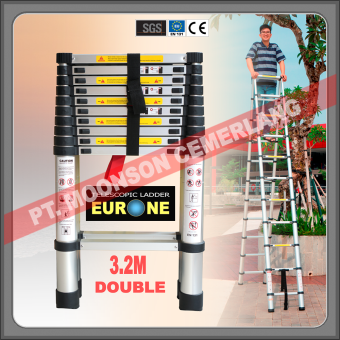 Tangga Teleskopik Lipat 3.2M